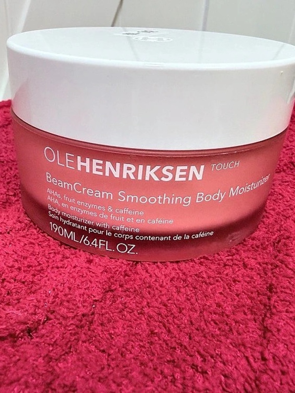 Ole Henriksen BeamCream Smoothing Body Moisturizer Body Moisturizer 6.4 oz NWT